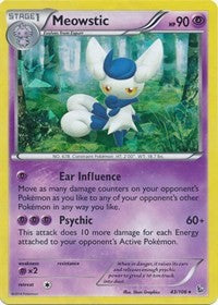 Meowstic (XY Flashfire) (43) [Deck Exclusives]