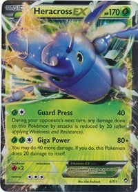 Heracross EX (4) [XY - Furious Fists]