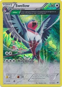 Swellow (72 Delta) (72) [XY - Roaring Skies]