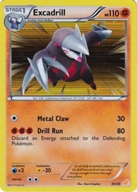 Excadrill (#30 Holo) (30) [BW Trainer Kit: Excadrill & Zoroark]