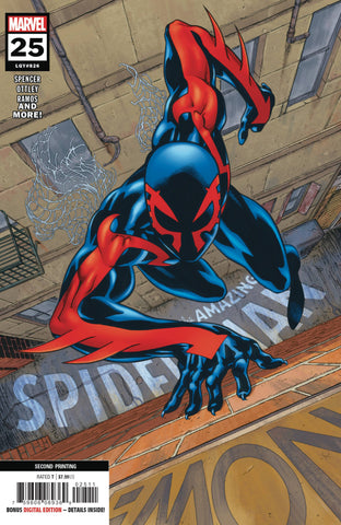 Amazing Spider-Man #25 2nd Printing McGuinness Variant