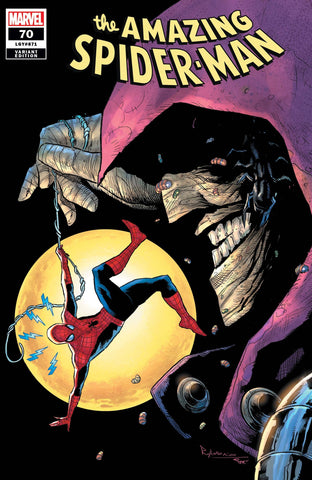 Amazing Spider-Man #70 Antonio 1:25 Ratio Variant Cover Sinister War