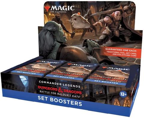 Magic: The Gathering TCG Commander Legends Baldur's Gate Set Booster Box