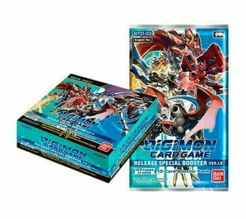 Digimon Card Game v. 1.5 Booster Box English Version