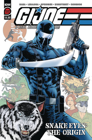 GI Joe: A Real American Hero Snake Eyes Origin 2nd Printing