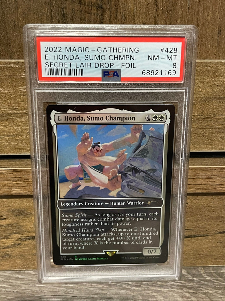 2022 Magic MTG Street Fighter Secret Lair Drop E. Honda, Sumo Champion 3G Cards & Collectibles, LLC 2022 Magic MTG Street Fighter Secret Lair Drop E. Honda, Sumo Champion 3G Cards & Collectibles, LLC
