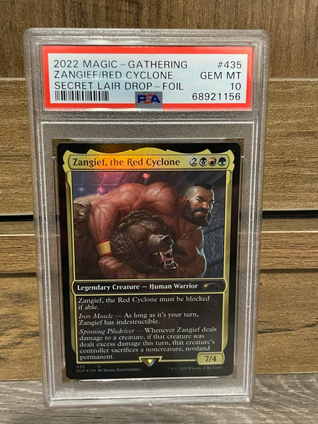 2022 Magic MTG Street Fighter Secret Lair Drop Zangief, the Red Cyclon – 3G  Cards & Collectibles, LLC