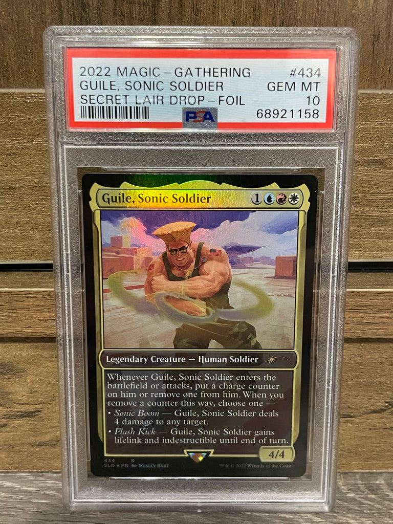 2022 Magic MTG Street Fighter Secret Lair Drop Guile, Sonic Soldier Fo 3G Cards & Collectibles, LLC 2022 Magic MTG Street Fighter Secret Lair Drop Guile, Sonic Soldier Fo 3G Cards & Collectibles, LLC