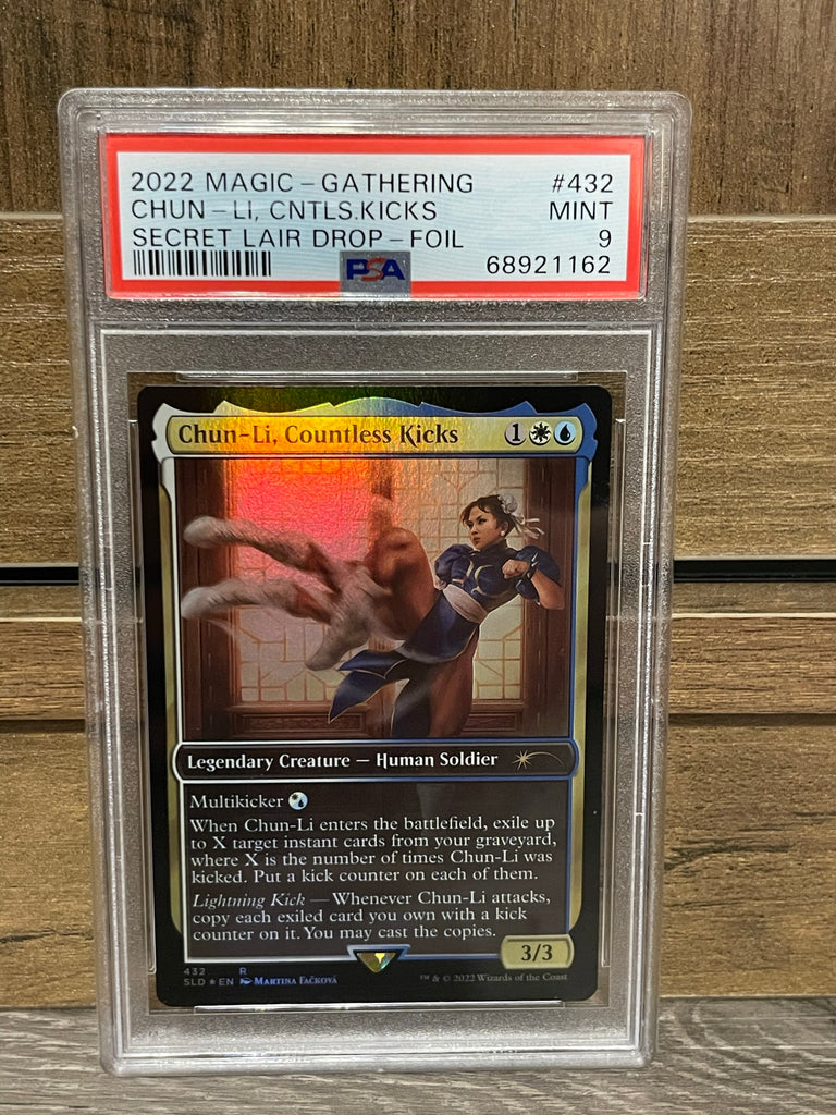street fighter cards mtg 2022 Magic MTG Street Fighter Secret Lair Drop Chun-LI, Countless Kick – 3G Cards & Collectibles, LLC