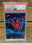 2022 Marvel Metal Universe Spider-Man #184 Spider-Man 2099 Light FX Neon Blue PSA 9