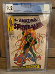 Amazing Spider-Man #62 CGC 9.2 OW/W Pages Medusa Appearance