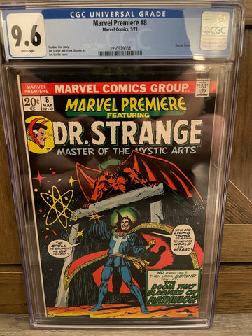Marvel Premiere #8 Dr. Strange CGC 9.6 WHITE PAGES