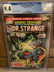 Marvel Premiere #12 Dr. Strange CGC 9.4 WHITE PAGES