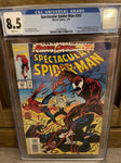 Spectacular Spider-Man #202 CGC 8.5 WHITE Pages