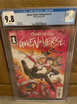 Spider-Gwen Gwenverse #1 CGC 9.8 WHITE Pages