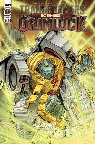 Transformers King Grimlock #1 Cover B Padilla