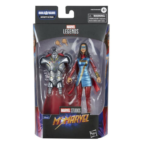 Marvel Legends Ms. Marvel Infinity Ultron BAF