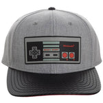 Bioworld Nintendo Controller Carbon Fiber Pre-Curved Snapback Hat