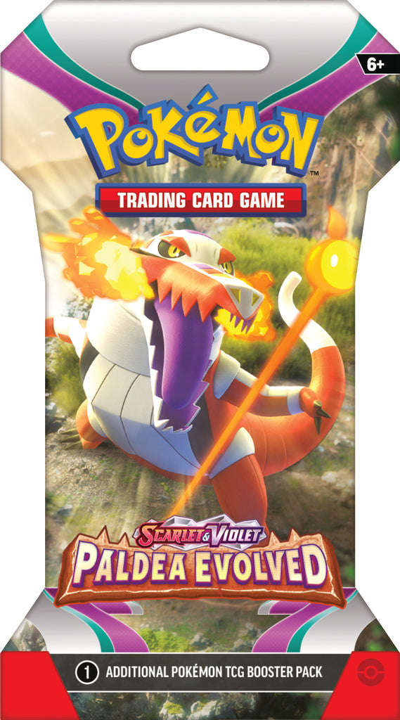 Pokemon TCG Paldea Evolved Sleeved Booster Pack Lot of 36 3G Cards & Collectibles, LLC Pokemon TCG Paldea Evolved Sleeved Booster Pack Lot of 36 3G Cards & Collectibles, LLC