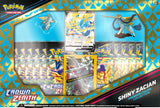 Pokemon TCG Crown Zenith Premium Figure Collection Shiny Zacian / Shiny Zamazenta