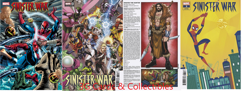 Sinister War #3 4 Cover Set 08/18