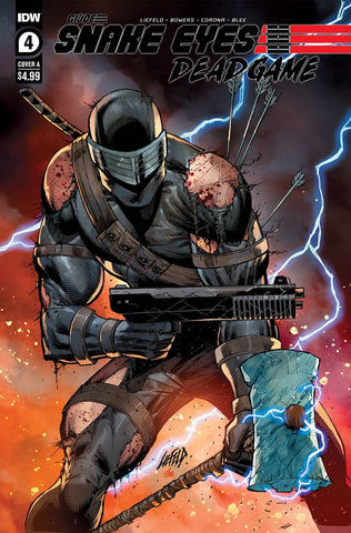 Snake Eyes Deadgame #4 Cover A Liefeld