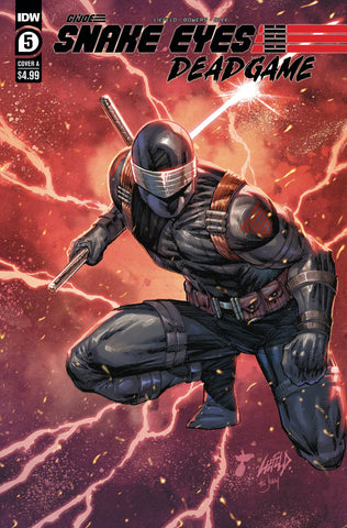 Snake Eyes Deadgame #5 Cover A Liefeld