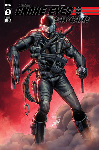 Snake Eyes Deadgame #5 Hama Liefeld 1:10 Ratio Variant Cover