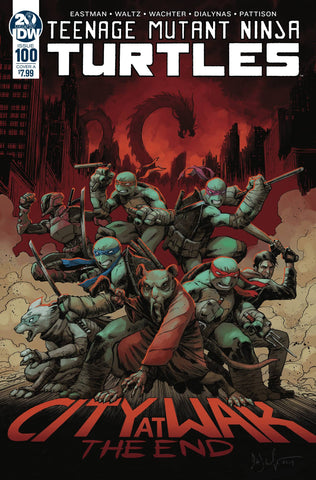 TMNT #100 Cover A Wachter
