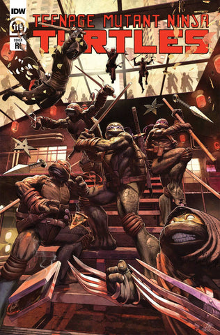 TMNT #119 1:10 Ratio Variant Cover Mcardell