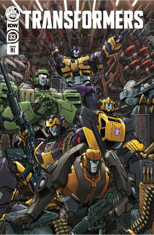 Transformers #33 Alex Milne 1:10 Ratio Variant Cover