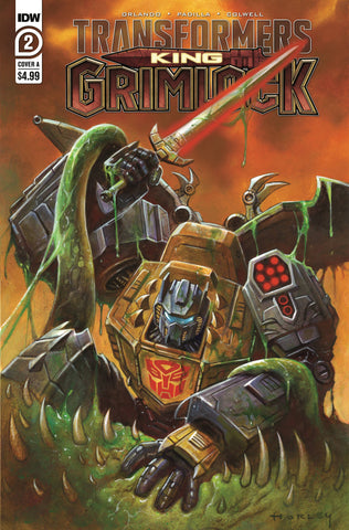 Transformers King Grimlock #2 Cover A Horley 9/1