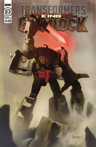 Transformers King Grimlock #3 Cover A Bryan Lee