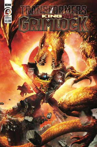 Transformers King Grimlock #4 Cover A Wilkins