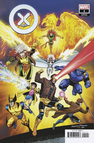 X-Men #1 Houston X-Men 90s Variant Cover