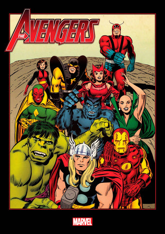 Avengers #50 Kirby Hidden Gem 1:100 Ratio Variant Cover