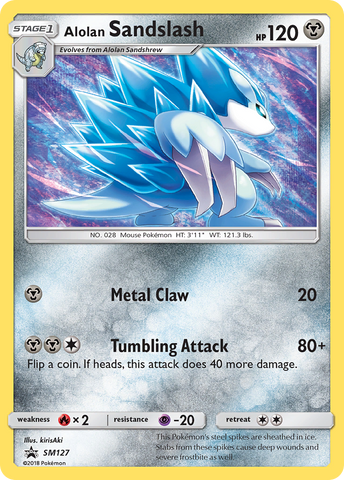 Alolan Sandslash [SM Black Star Promos]