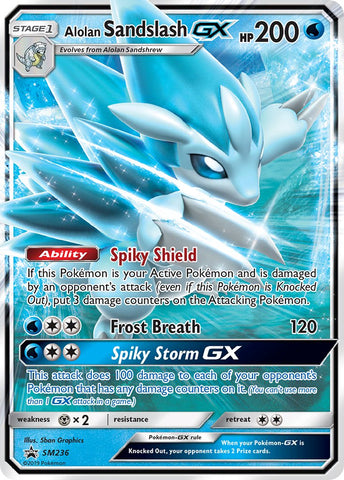 Alolan Sandslash GX [SM Black Star Promos]
