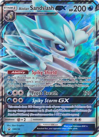 Alolan Sandslash GX (SM Black Star Promos) (SM236) [Jumbo Cards]