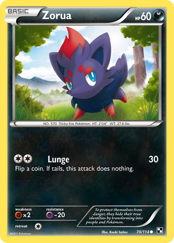 Zorua [Black & White]