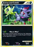 Zorua and Celebi (Miscellaneous Promotional cards) [Jumbo Cards]